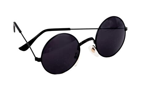 round shape black sunglasses